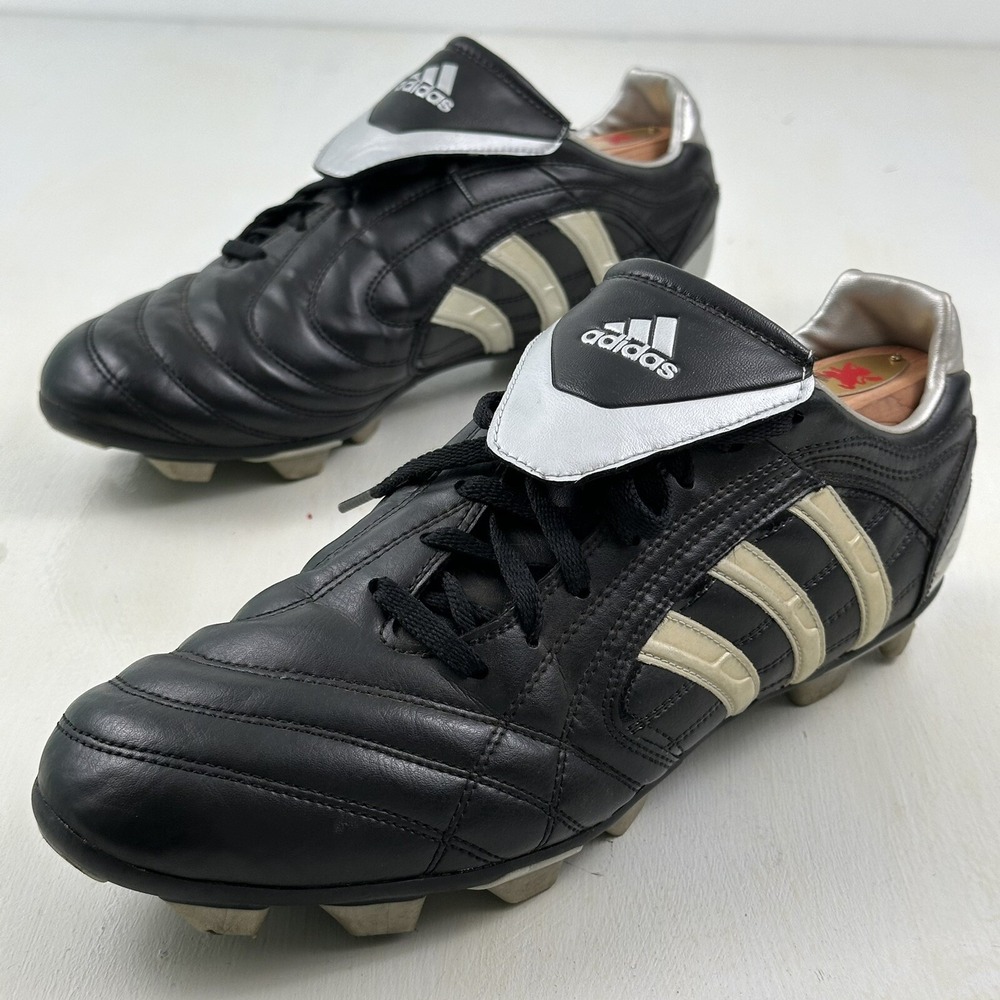 Adidas Men’s Bracara IV TRX FG Soccer Shoes Size 10 Cleats Black Firm Ground